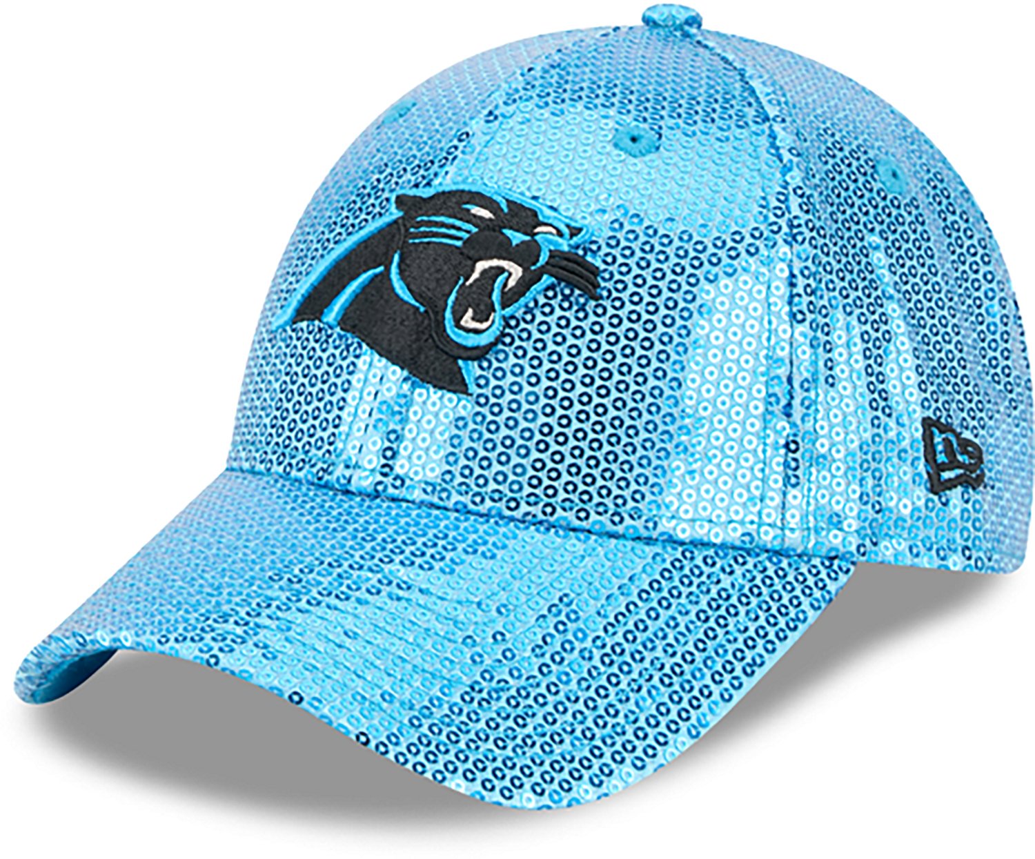 New Era Women's Panthers Sequin OTC 9Forty Cap - view number 6