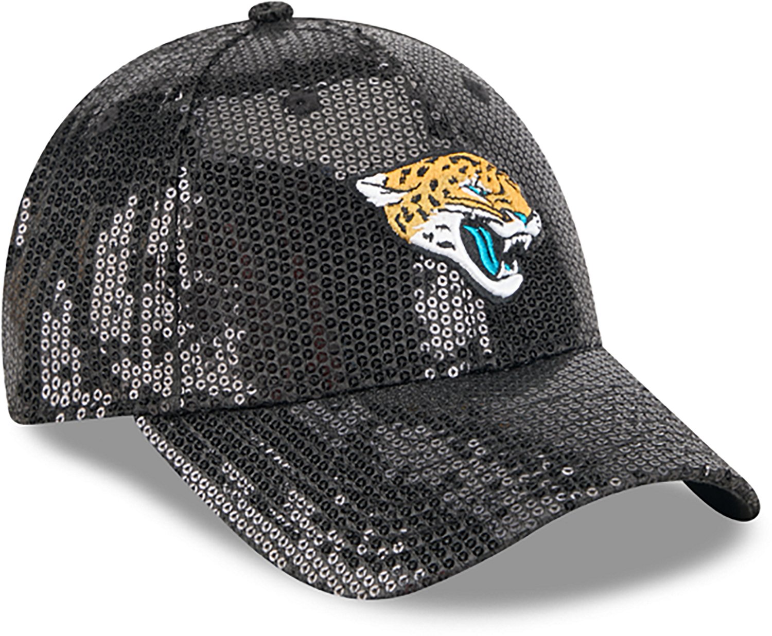 New Era Women’s Jacksonville Jaguars Sequin OTC 9FORTY Cap  - view number 5