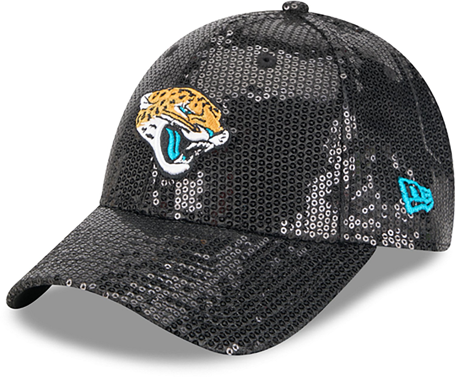 New Era Women’s Jacksonville Jaguars Sequin OTC 9FORTY Cap  - view number 6
