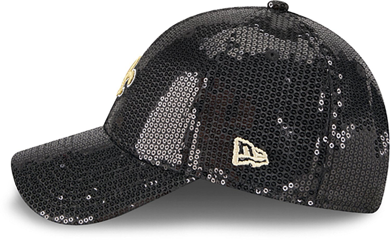 New Era Women’s New Orleans Saints Sequin OTC 9FORTY Cap  - view number 4