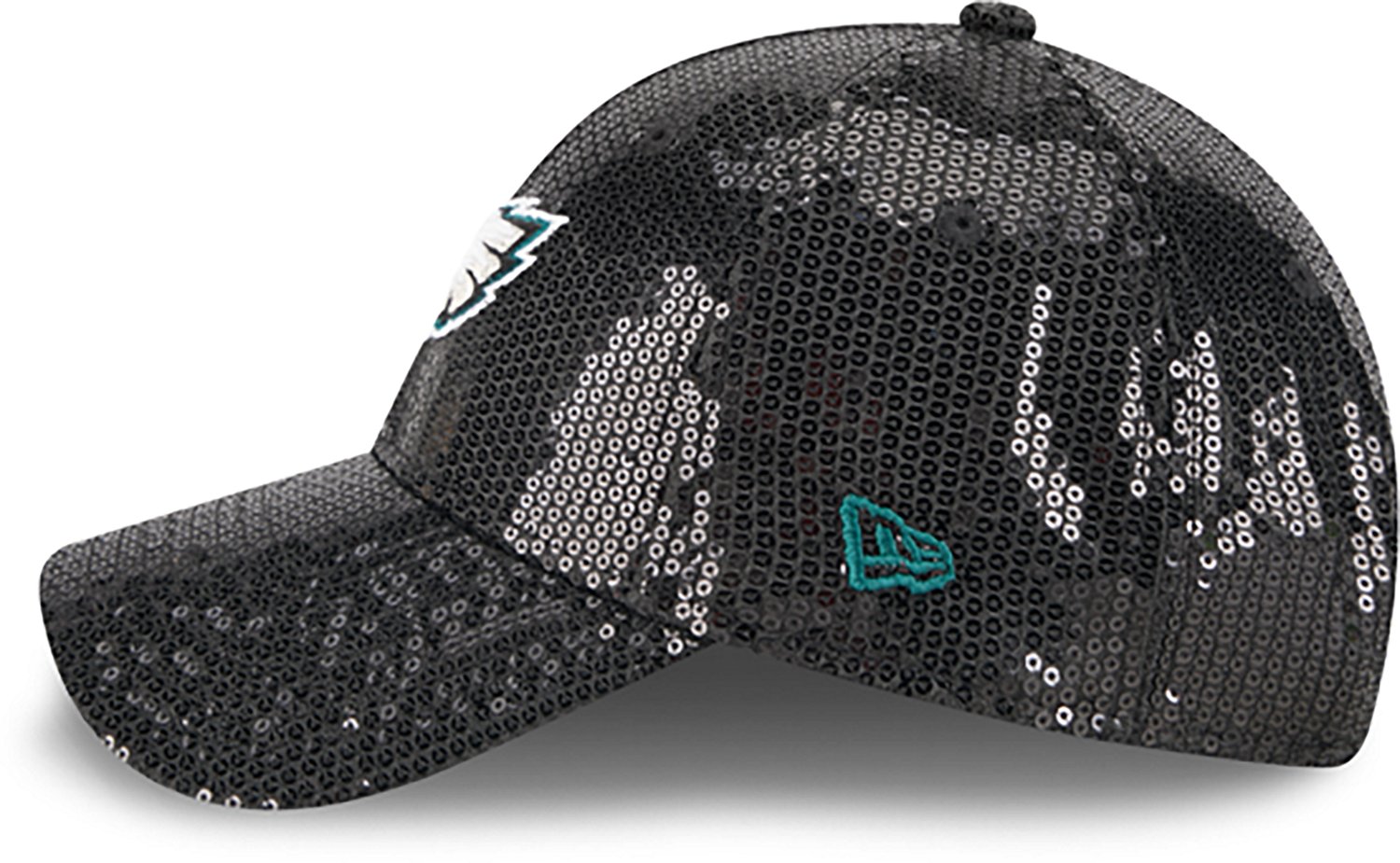 New Era Women's Eagles Sequin OTC 9Forty Cap - view number 4