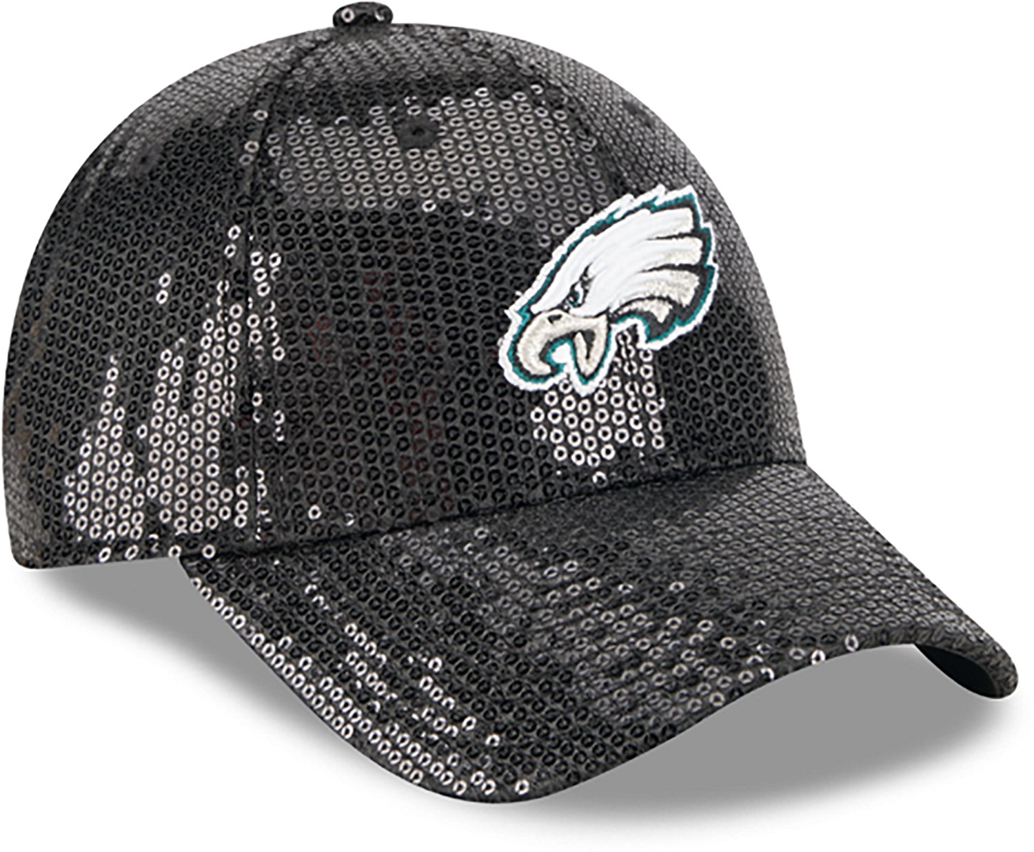 New Era Women's Eagles Sequin OTC 9Forty Cap - view number 5