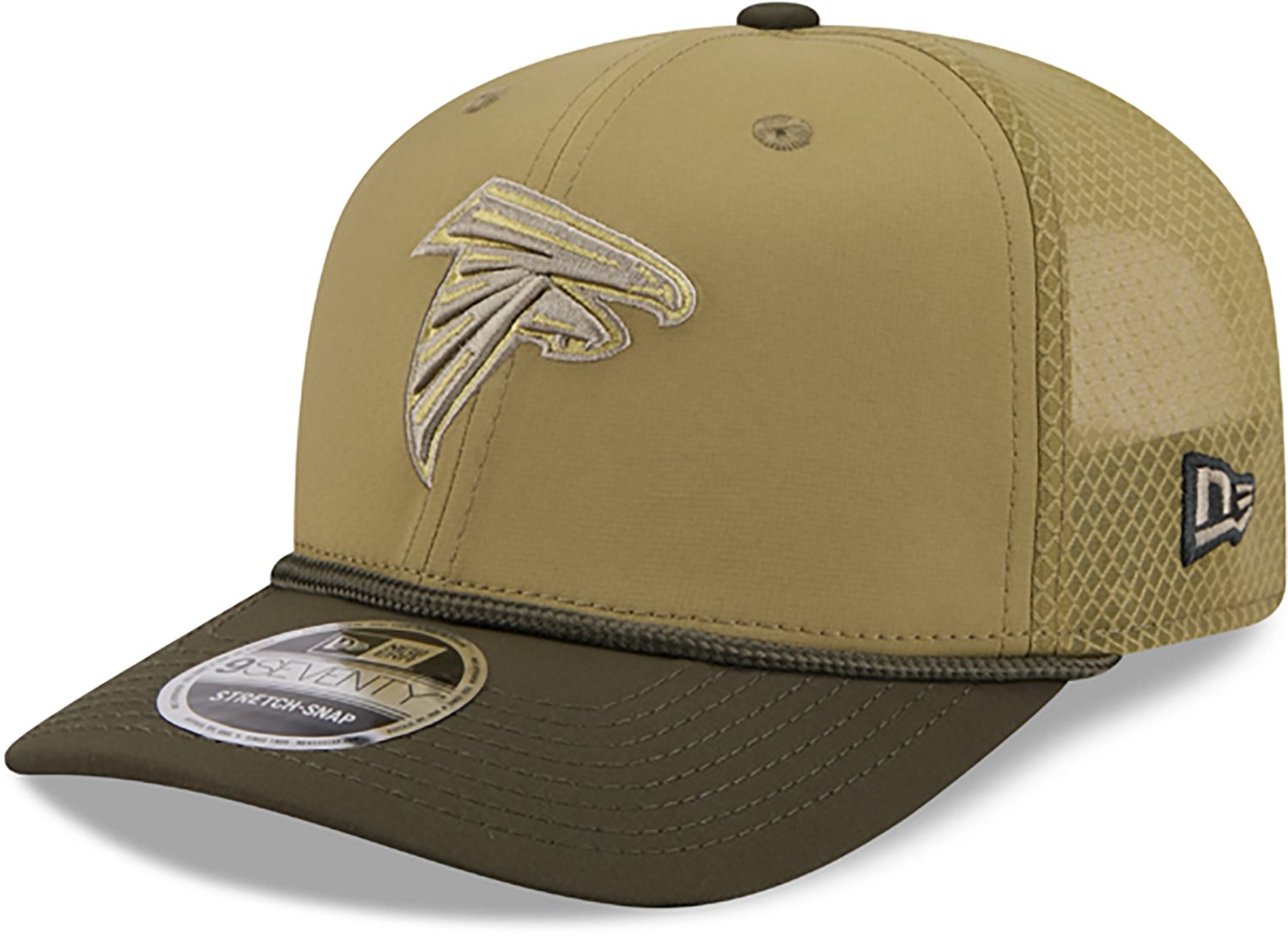 New Era Men's Falcons 25 Salute to Service 9SEVENTY Cap - view number 6