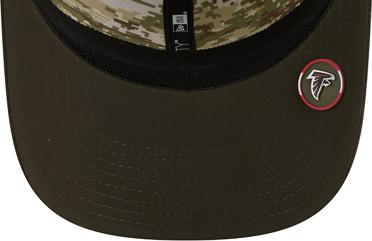 New Era Men's Falcons 25 Salute to Service 9SEVENTY Cap - view number 7