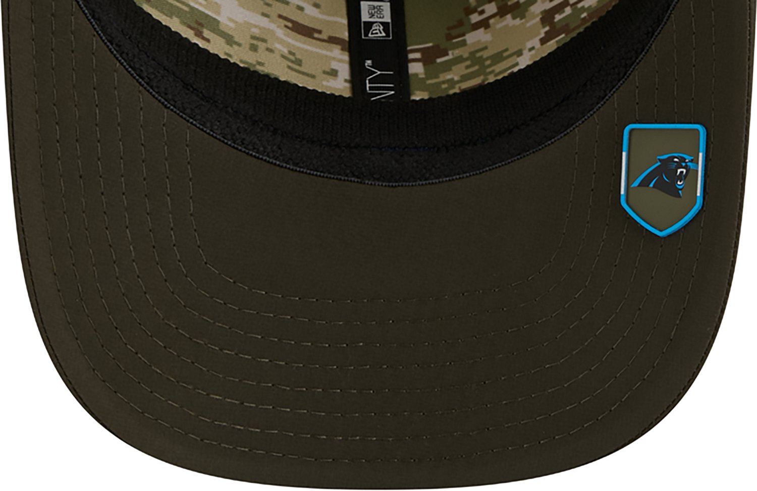 New Era Men's Panthers 25 Salute to Service 9SEVENTY Cap - view number 7