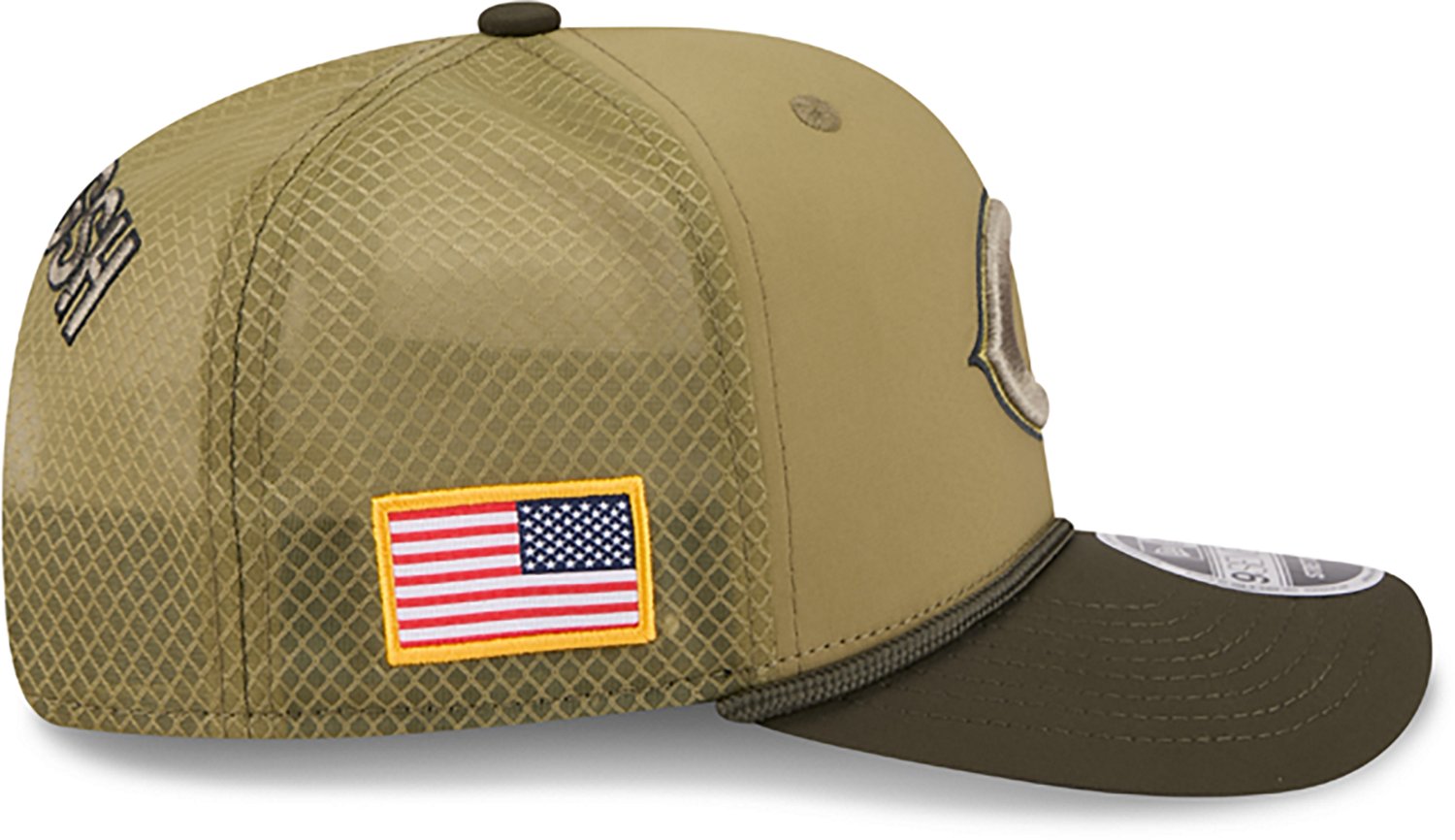 New Era Men's Bears 25 Salute to Service 9SEVENTY Cap - view number 3