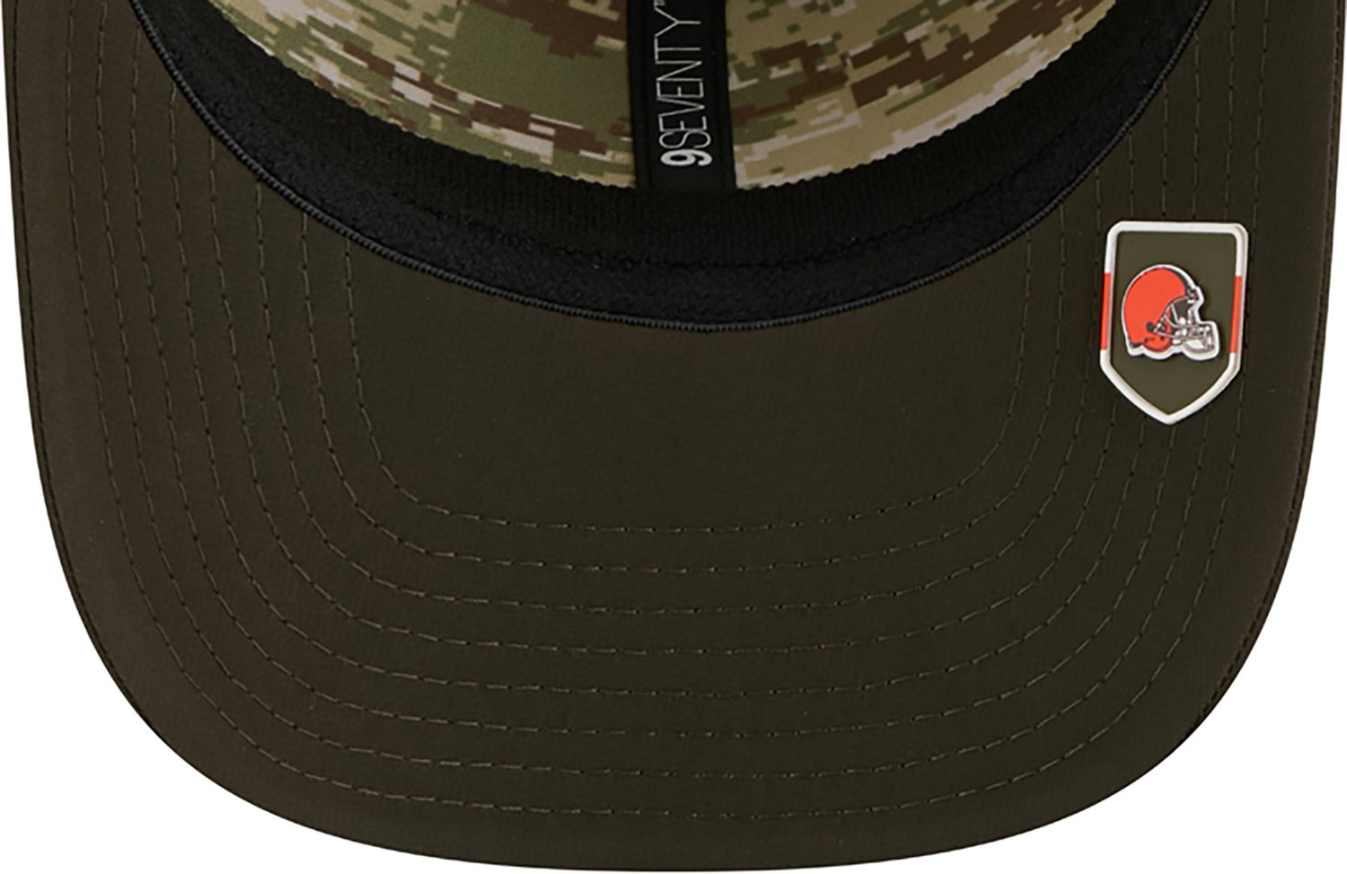 New Era Men's Browns 25 Salute to Service 9SEVENTY Cap - view number 7