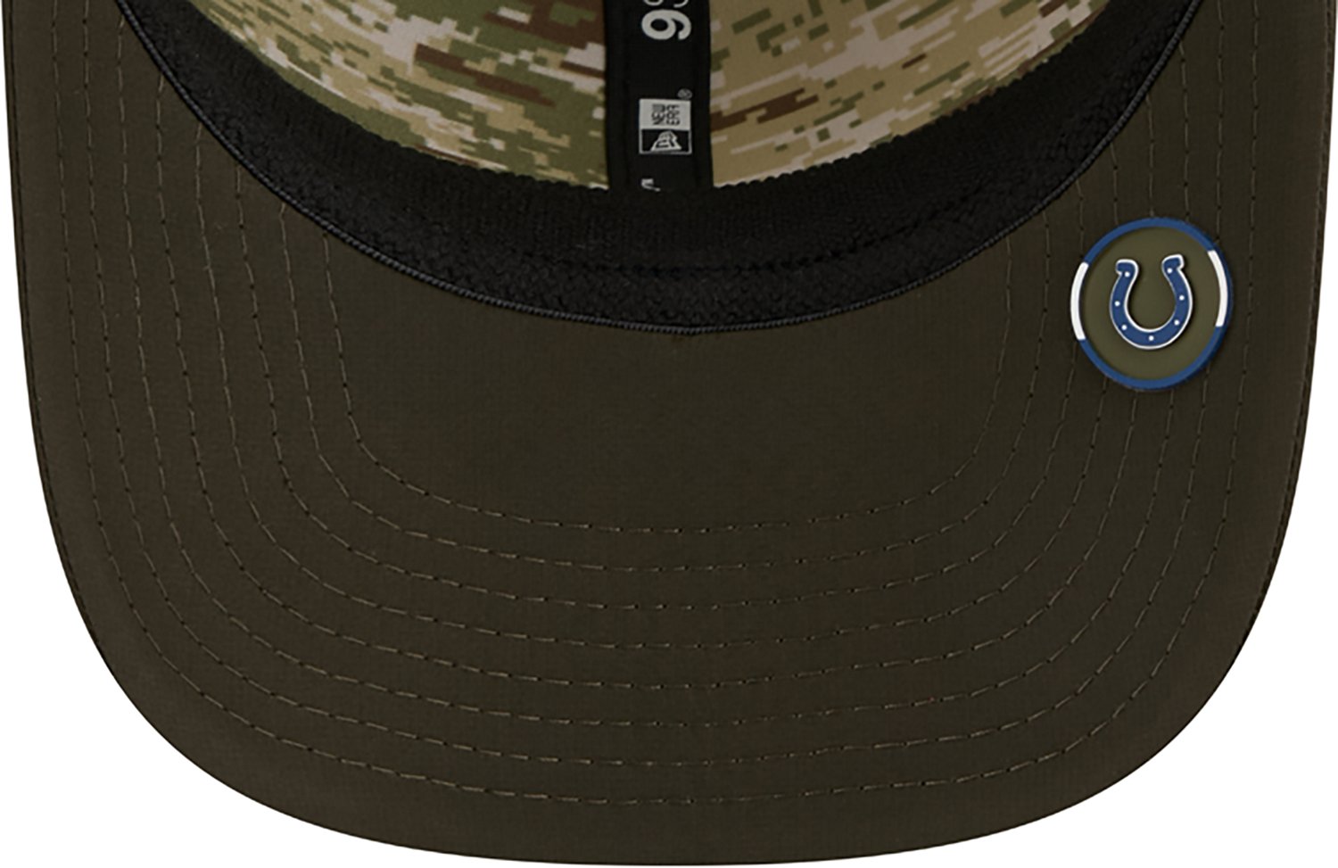 New Era Men's Colts 25 Salute to Service 9SEVENTY Cap - view number 7
