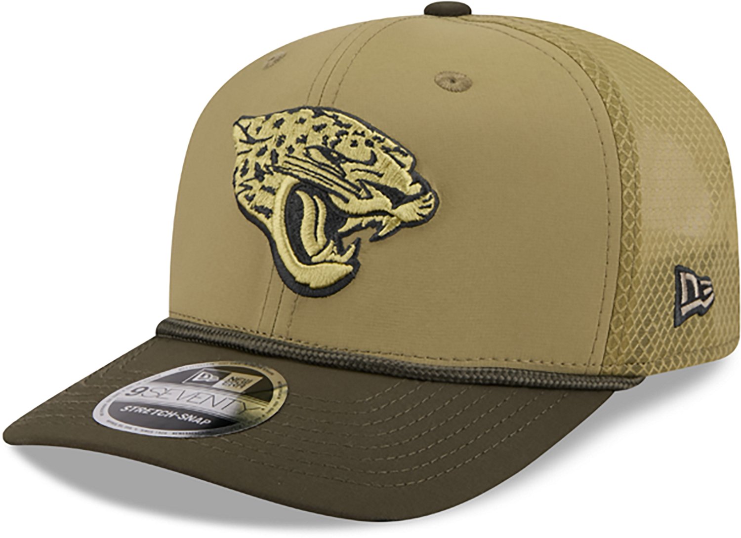 New Era Men's Jaguars 25 Salute to Service 9SEVENTY Cap - view number 6