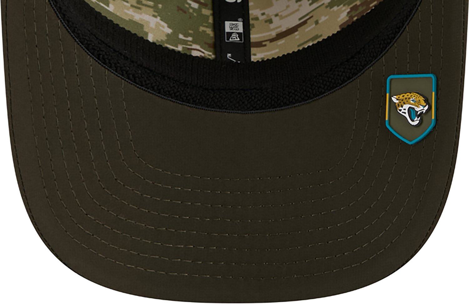 New Era Men's Jaguars 25 Salute to Service 9SEVENTY Cap - view number 7