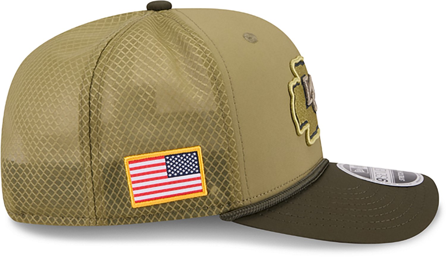 New Era Men's Chiefs 25 Salute to Service 9SEVENTY Cap - view number 3