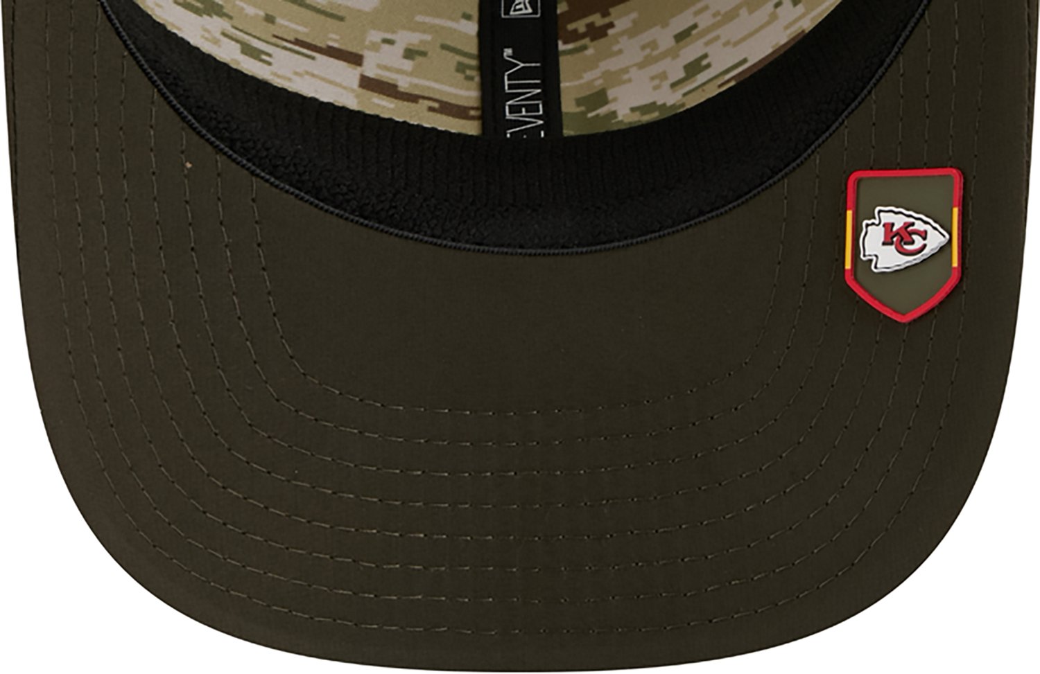 New Era Men's Chiefs 25 Salute to Service 9SEVENTY Cap - view number 7