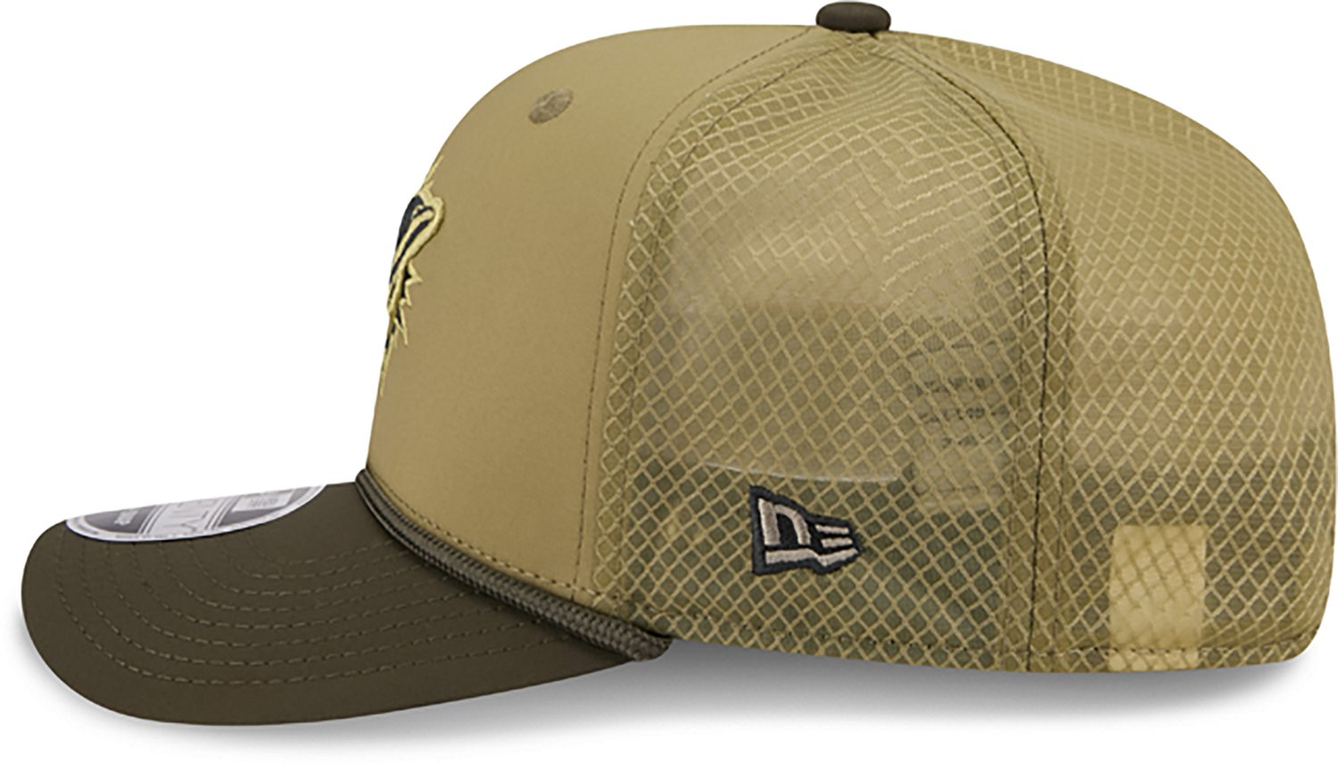 New Era Men's Dolphins 25 Salute to Service 9SEVENTY Cap - view number 4