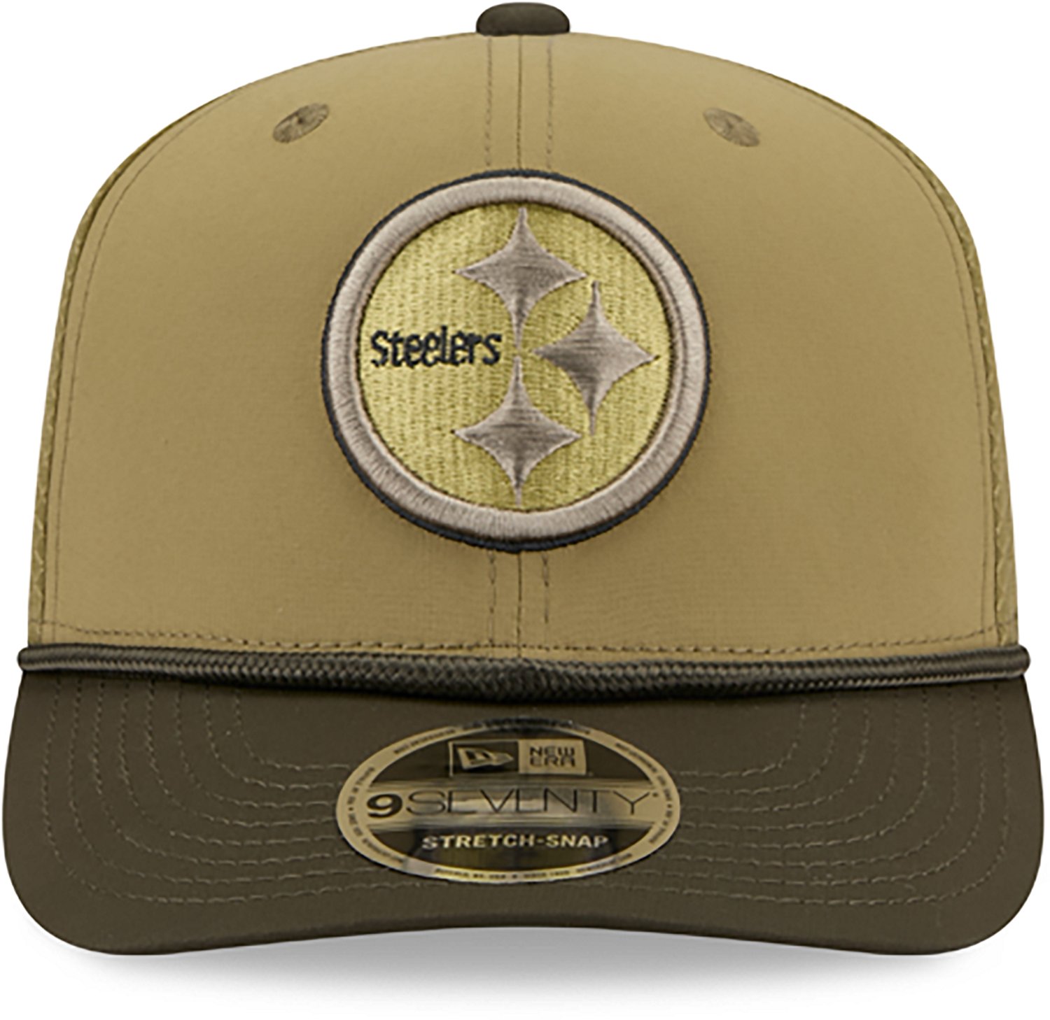 New Era Men's Steelers 25 Salute to Service 9SEVENTY Cap - view number 1