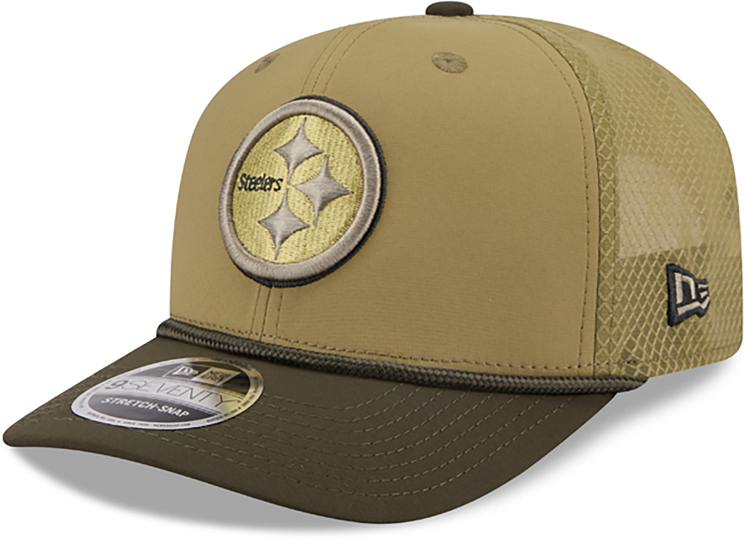 New Era Men's Steelers 25 Salute to Service 9SEVENTY Cap - view number 6