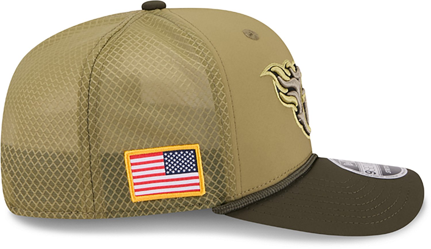 New Era Men's Titans 25 Salute to Service 9SEVENTY Cap - view number 3