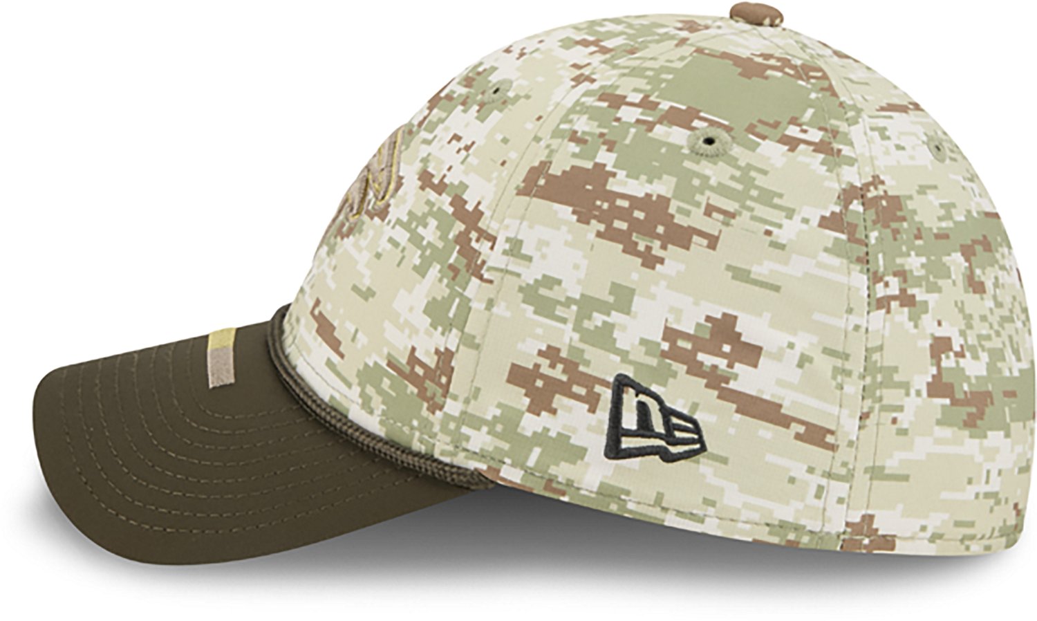 New Era Men's Falcons 25 Salute to Service Camo 39THIRTY Cap - view number 4