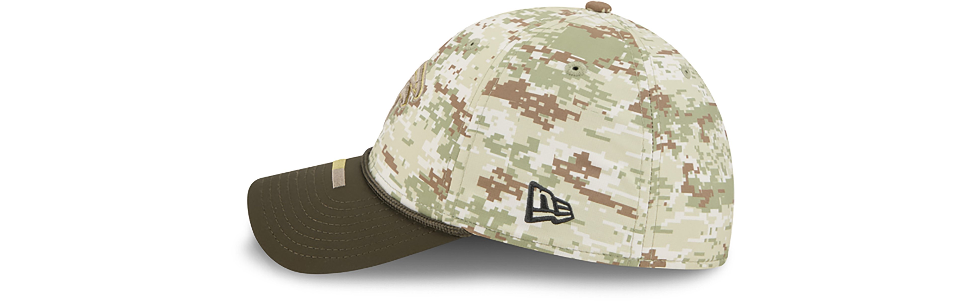 New Era Men's Falcons 25 Salute to Service Camo 39THIRTY Cap