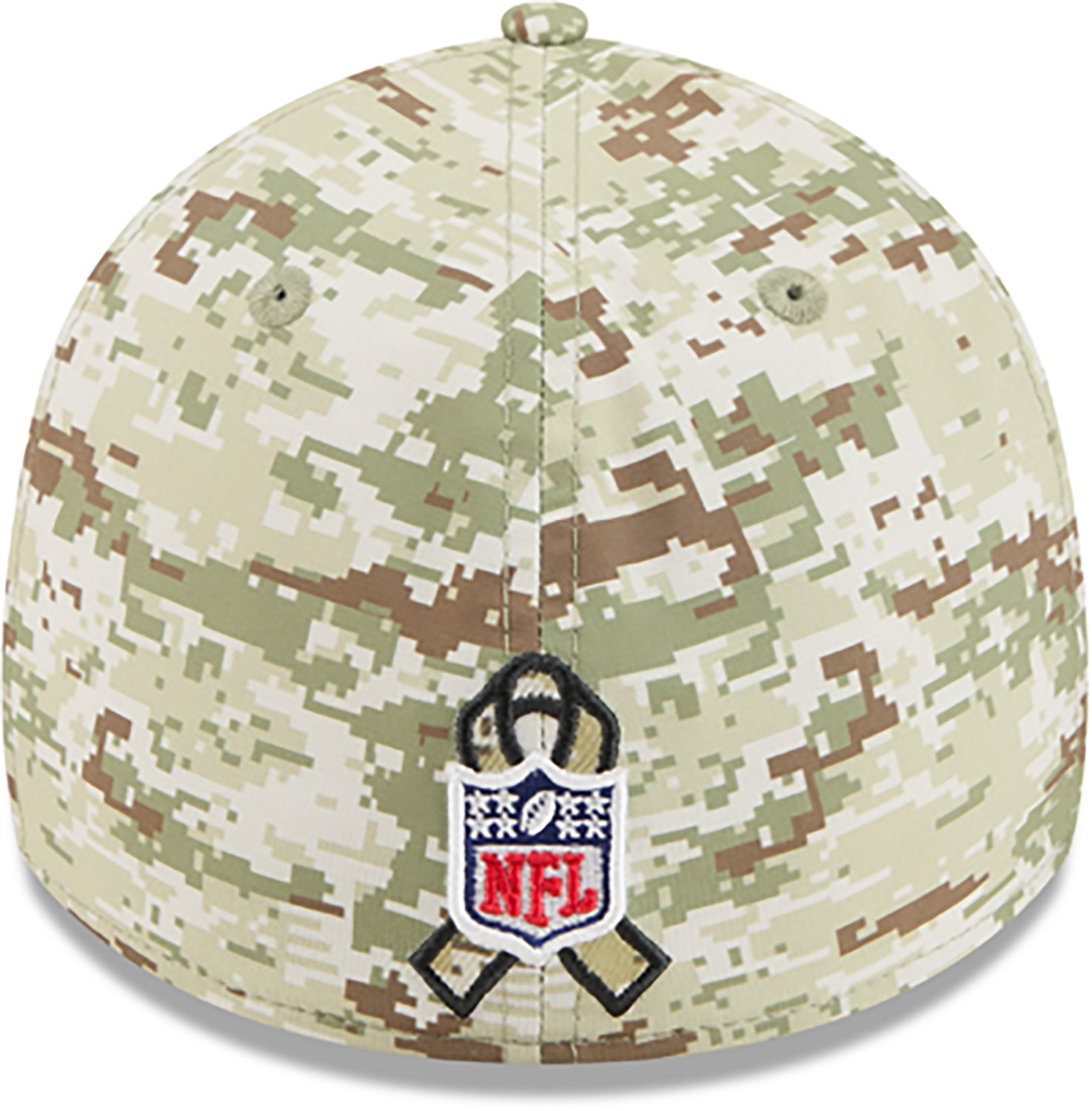 New Era Men's Texans 25 Salute to Service Camo 39THIRTY Cap - view number 2