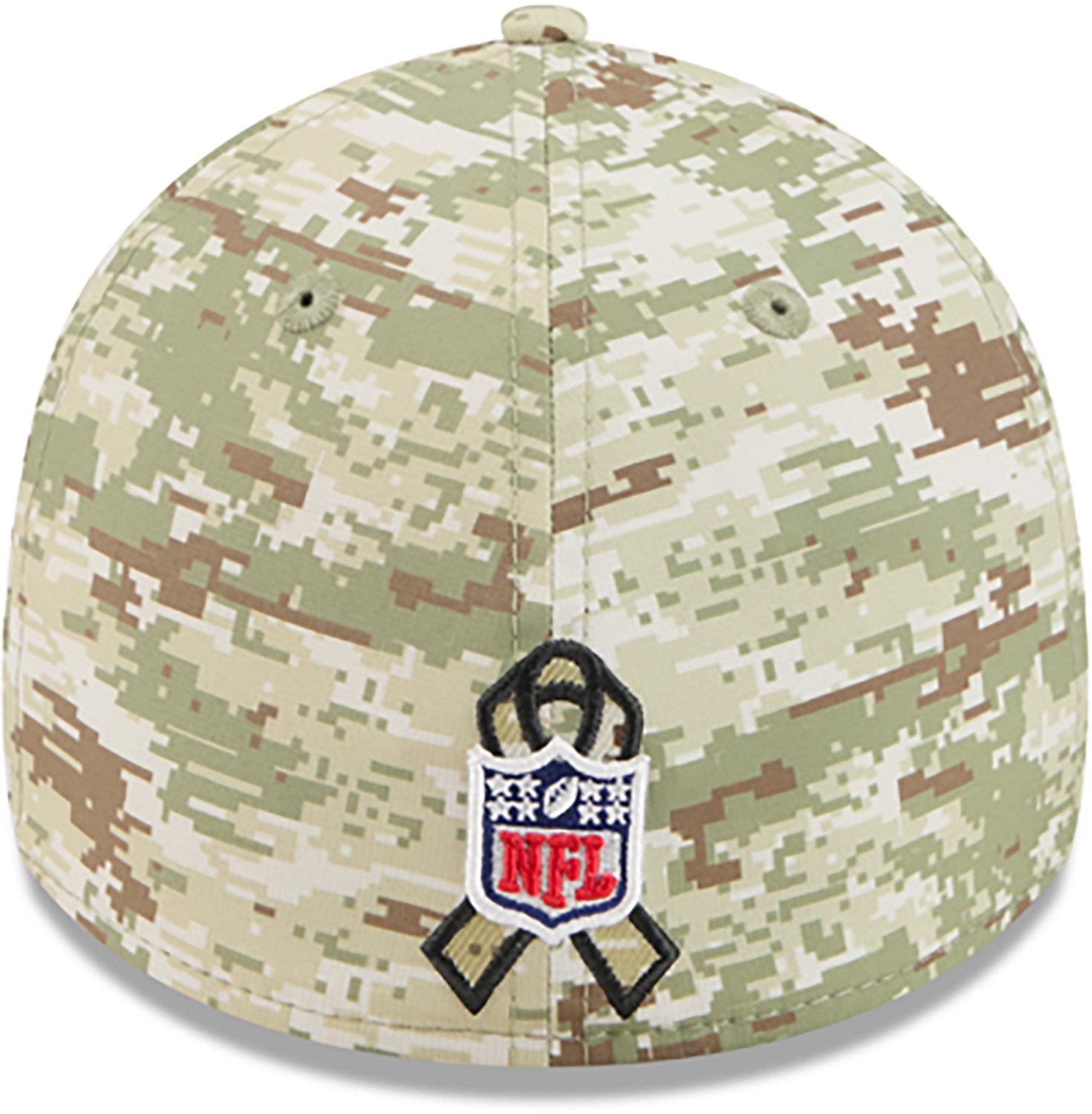 New Era Men's Chiefs 25 Salute to Service Camo 39THIRTY Cap - view number 2