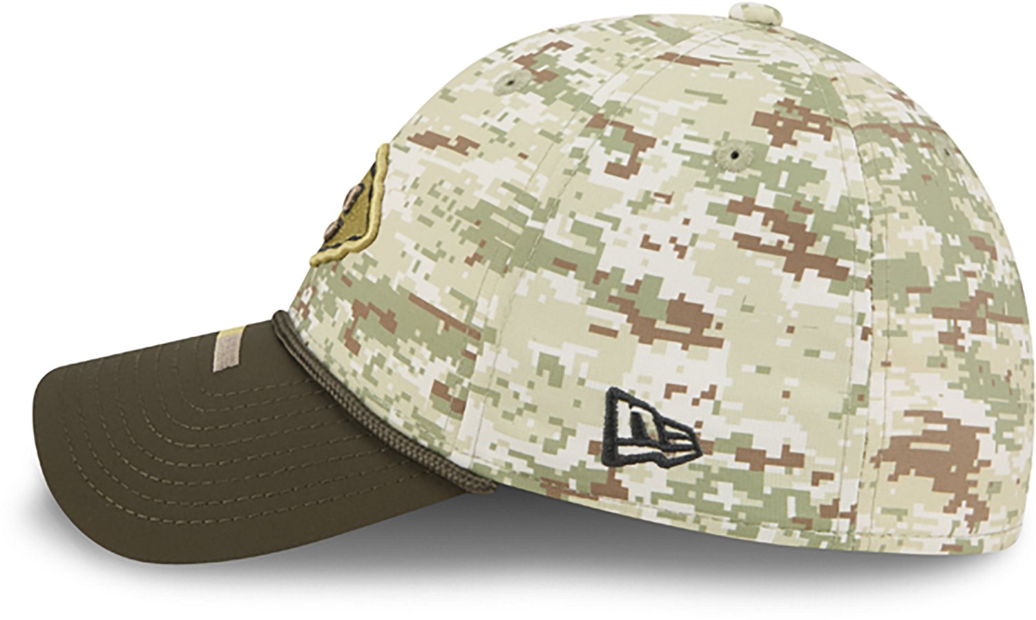 New Era Men's Chiefs 25 Salute to Service Camo 39THIRTY Cap - view number 4