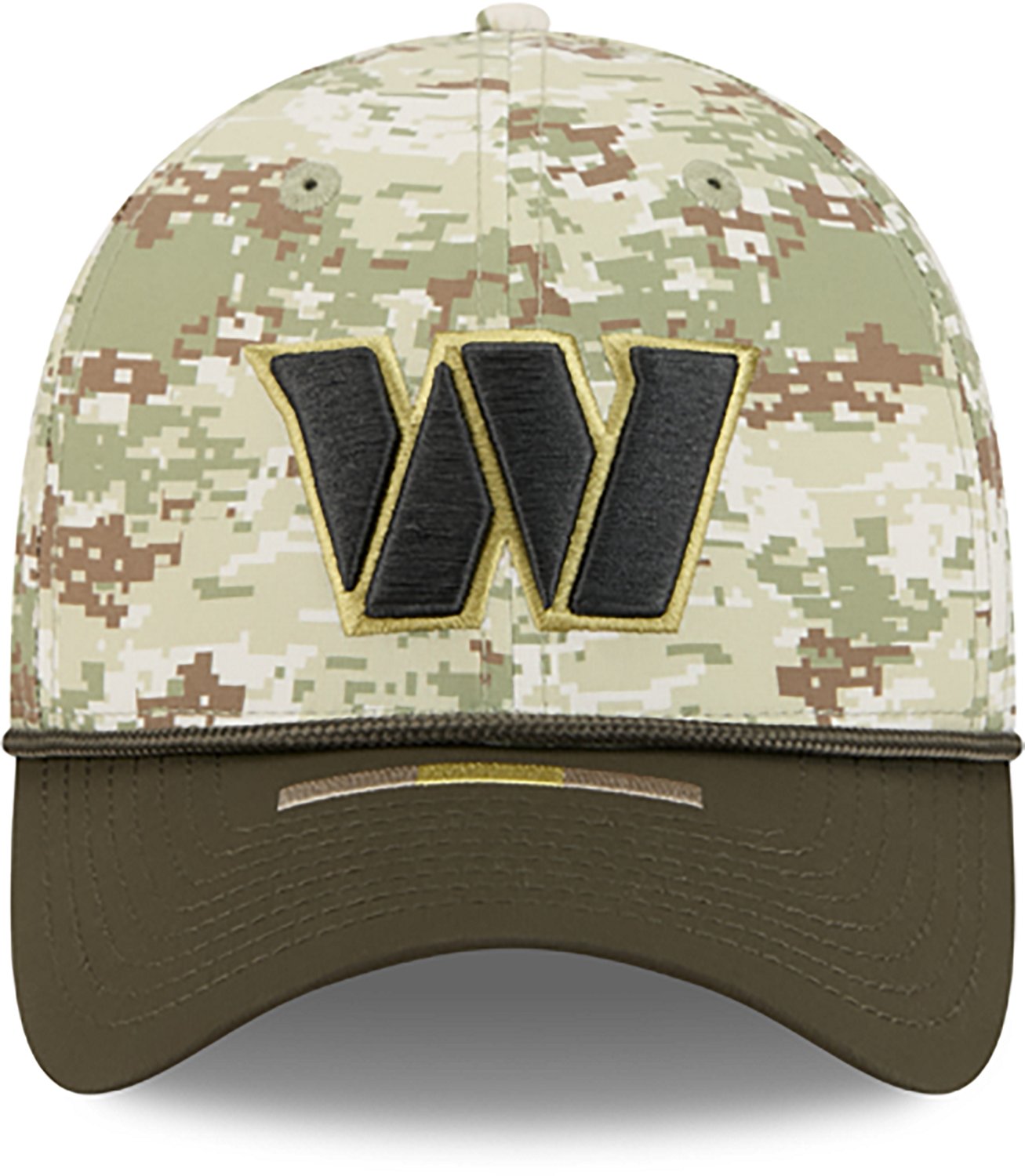 New Era Men's Commanders 25 Salute to Service Camo 39THIRTY Cap