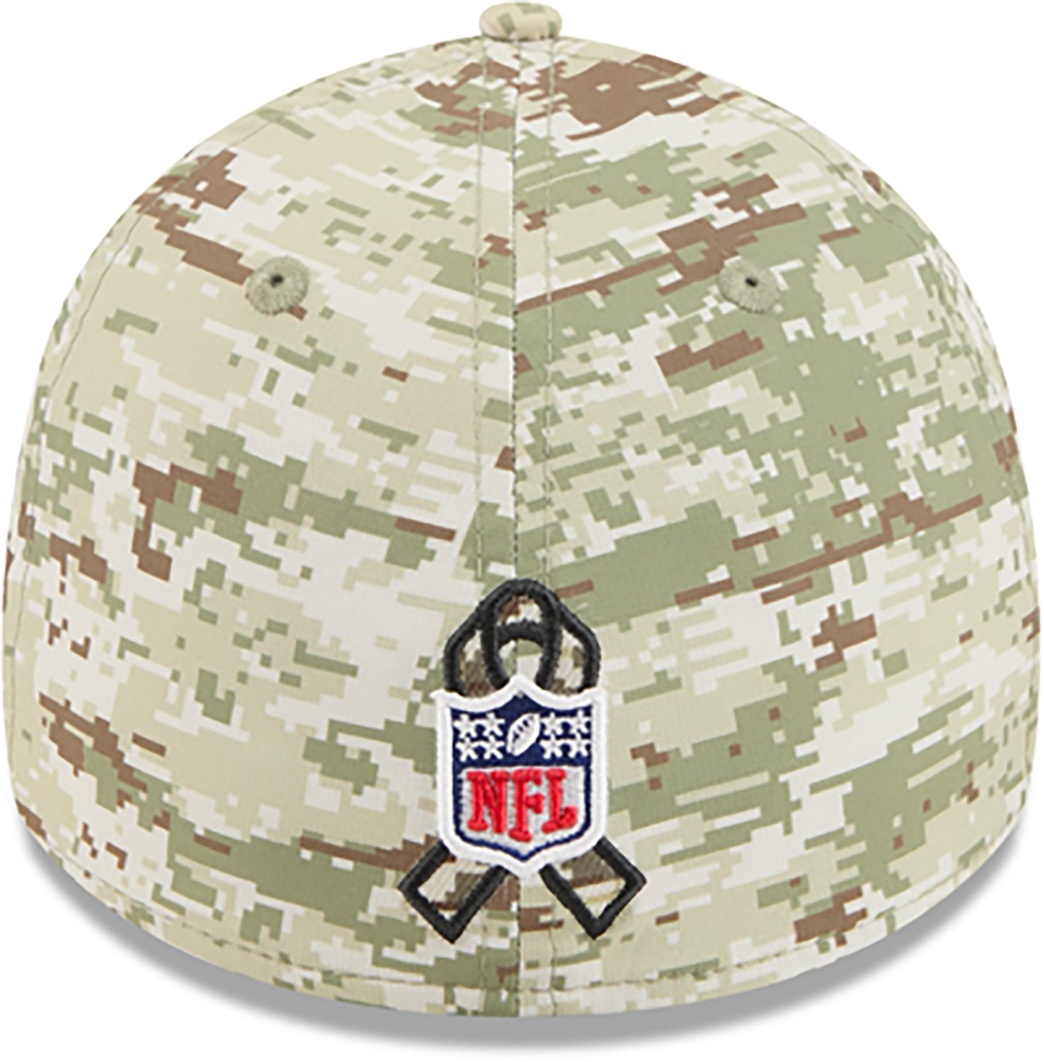 New Era Men's Commanders 25 Salute to Service Camo 39THIRTY Cap - view number 2