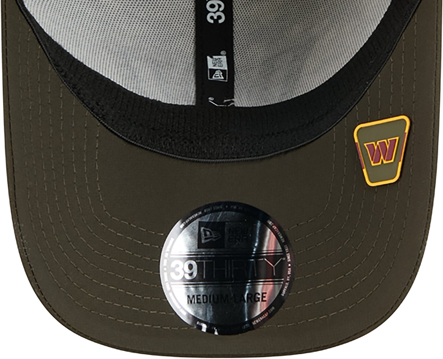 New Era Men's Commanders 25 Salute to Service Camo 39THIRTY Cap - view number 7