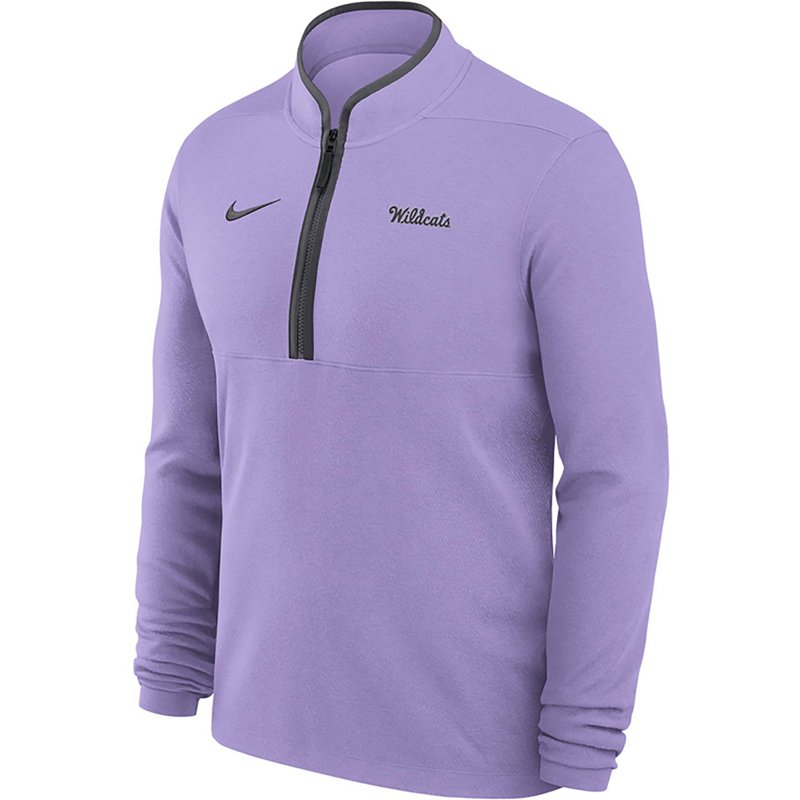Nike Men's Kansas State Script Logo DF Victory 1/4 Zip Pullover