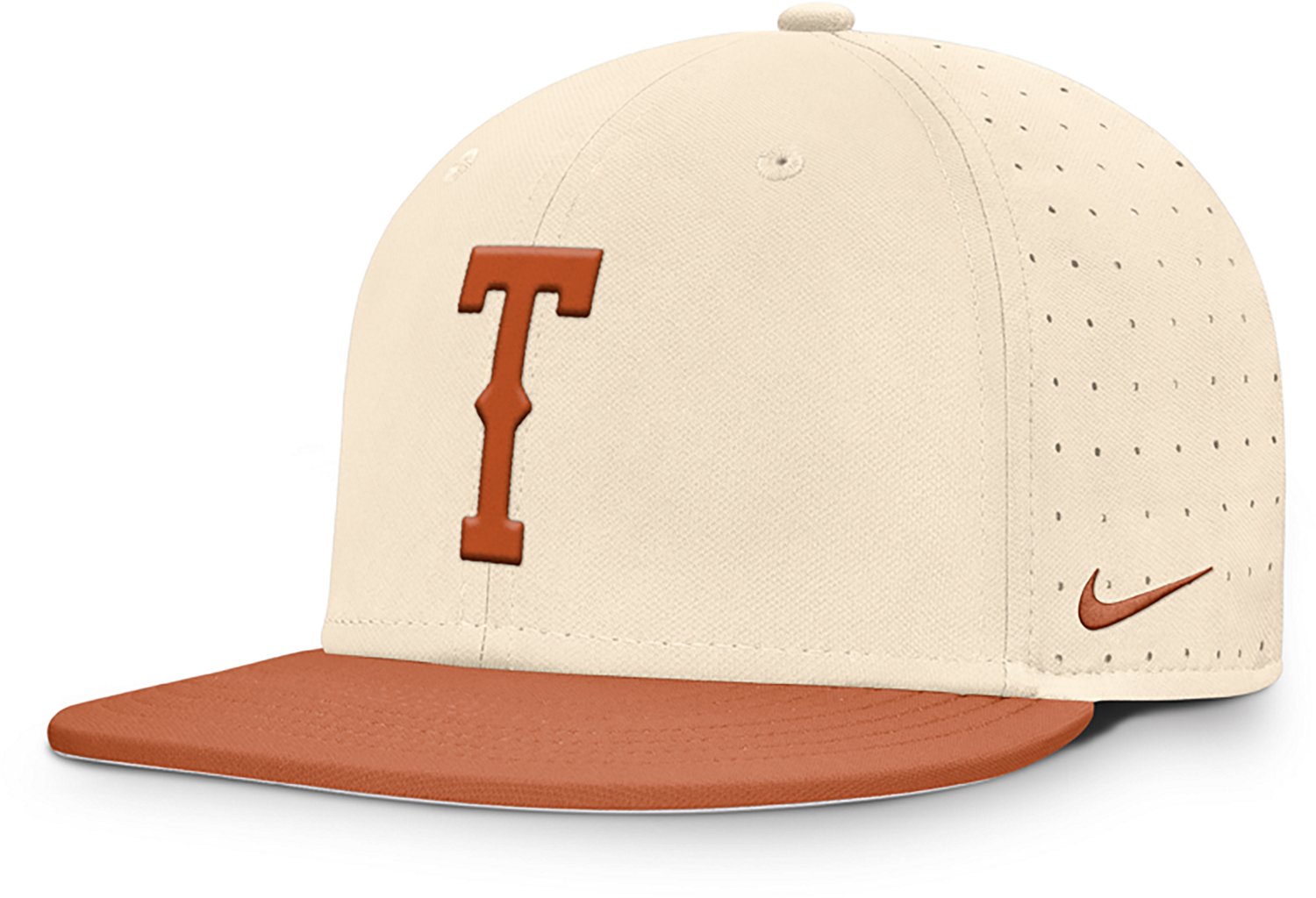 Nike University of Texas Baseball Logo DF True Structured Aero Bill Cap - view number 7