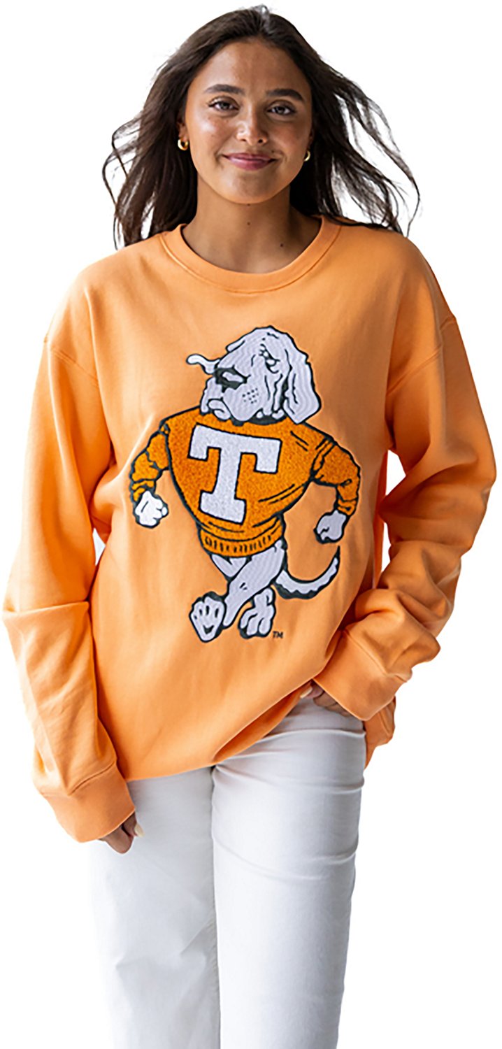 Gameday Social Women's Tennessee Mascot Chenille Comfort Crew Sweatshirt - view number 4