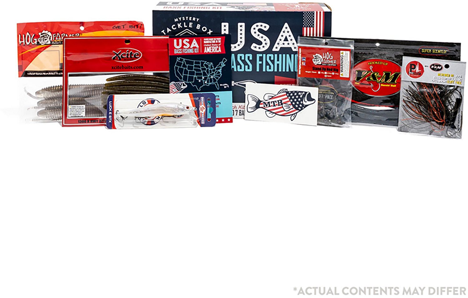 Mystery Tackle Box USA Bass Fishing Lure Kit - view number 6