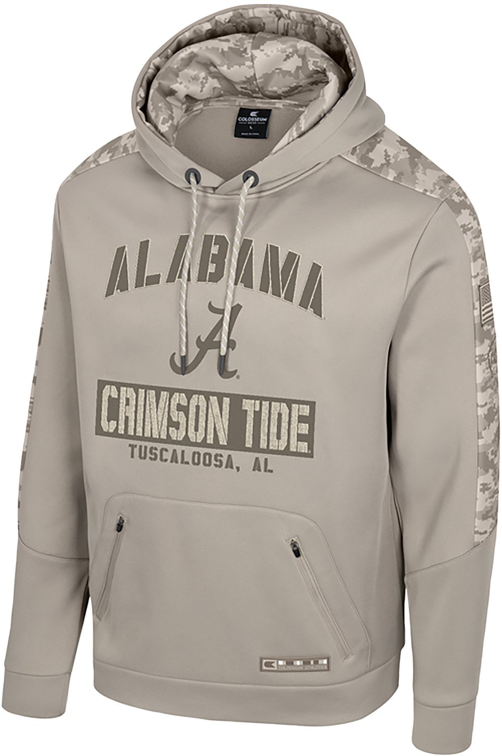 Colosseum Athletics Men’s University of Alabama Battalion Hoodie - view number 2