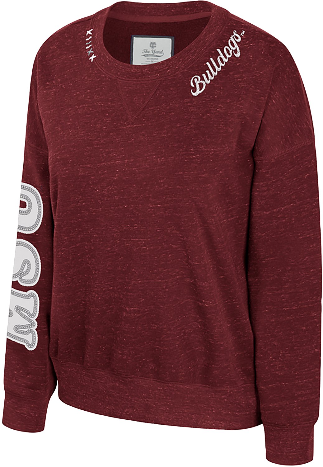 Colosseum Athletics Women’s Mississippi State University Dream About It Speckle Crew - view number 2