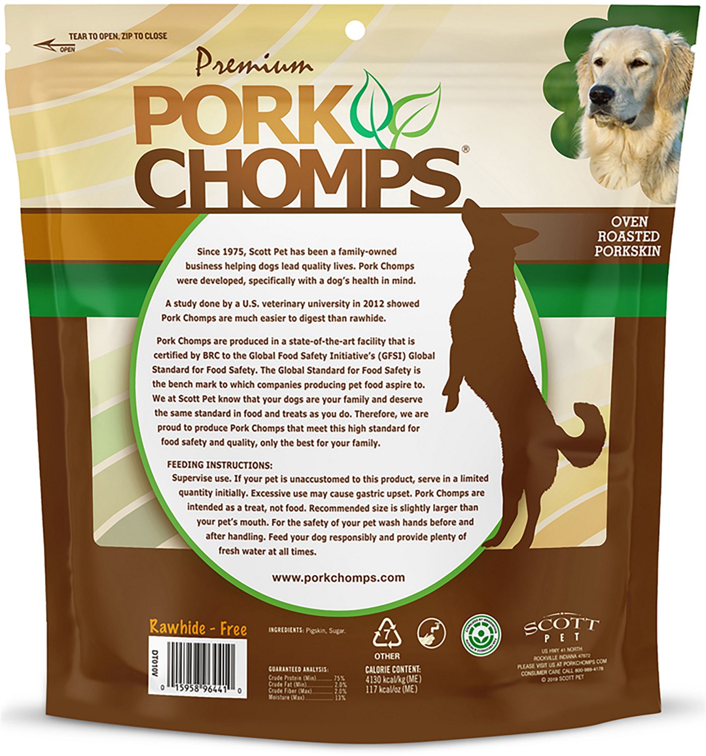 Pork Chomps Roasted Twists 15-Pack - view number 2