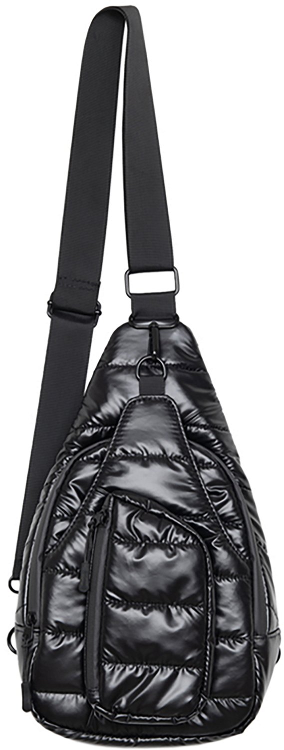 Katydid Metallic Sling Crossbody Bag