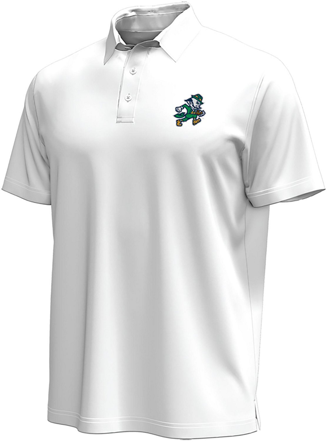 Under Armour Men's Notre Dame Fighting Irish Leprechaun Polo Shirt