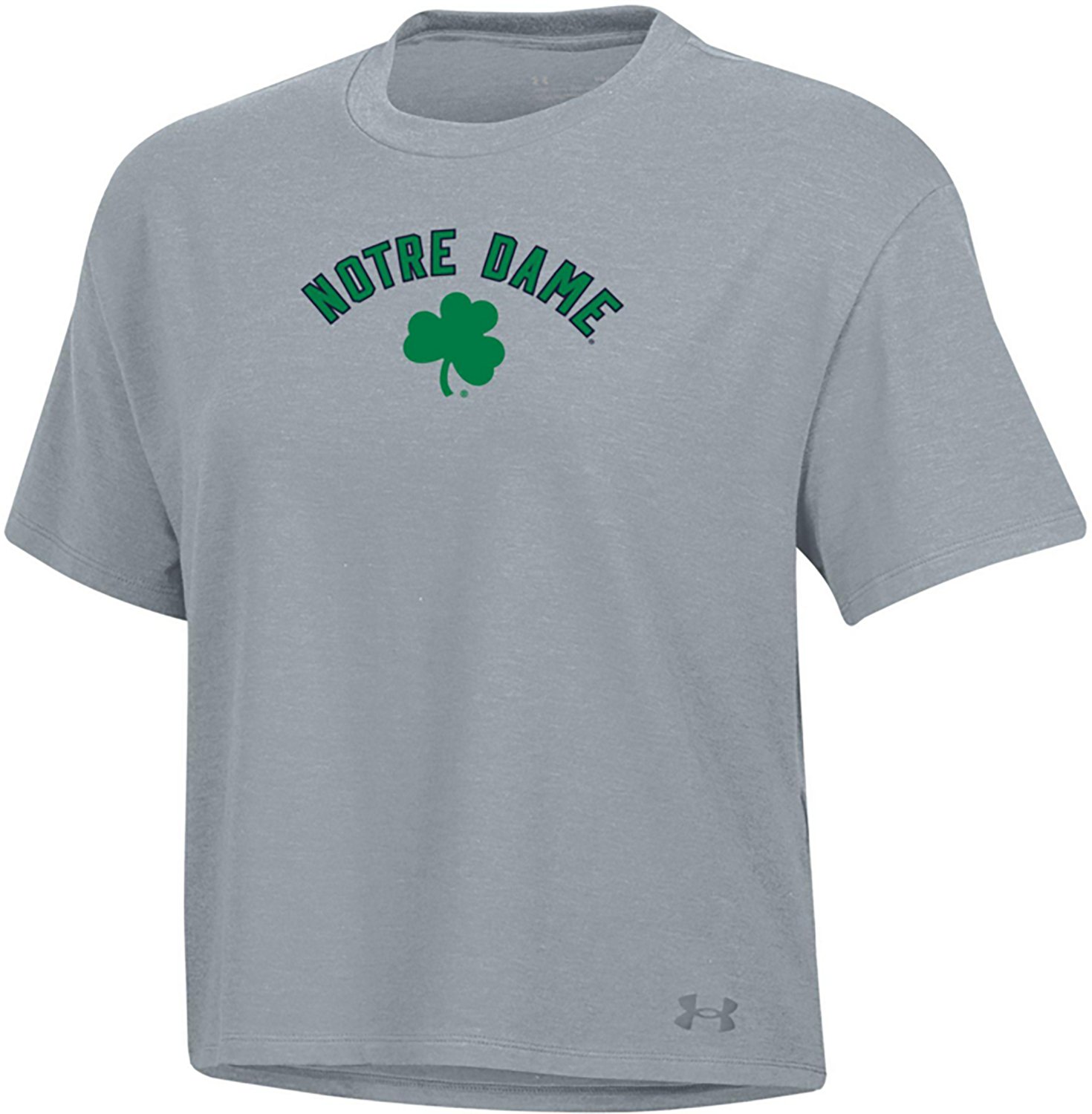 Under Armour Women's Notre Dame Fighting Irish Arch Shamrock T-shirt - view number 2
