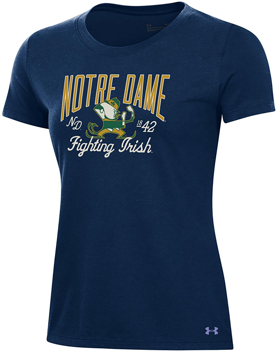 Under Armour Women's Notre Dame Fighting Irish Performance T-shirt - view number 2