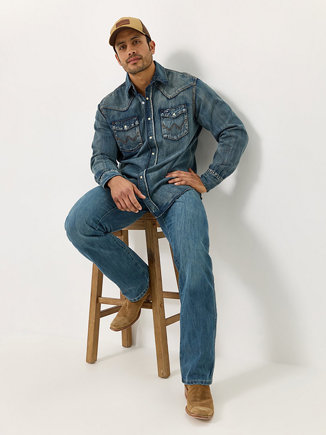 Wrangler Men's Retro Relaxed Fit Boot Cut Jeans - view number 7