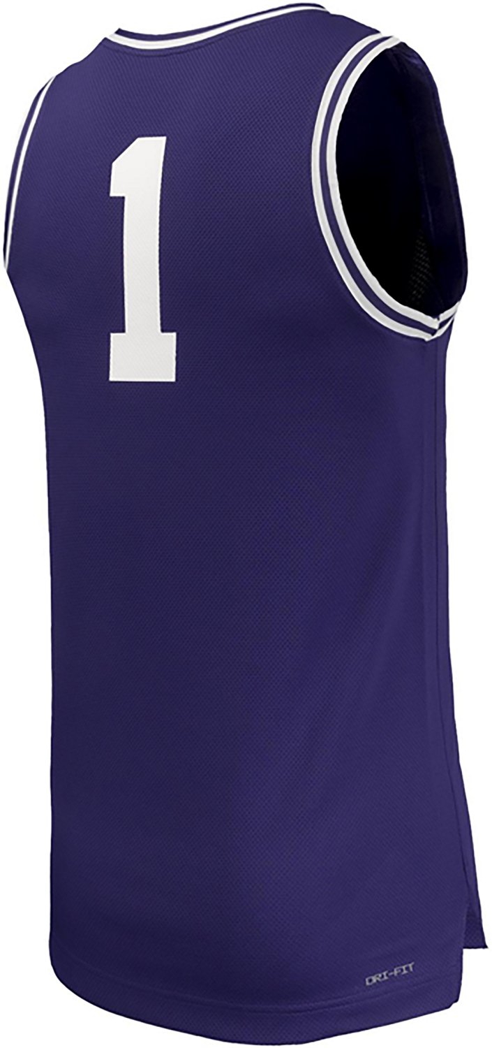 Nike Men's TCU Horned Frogs Replica Basketball Jersey - view number 2