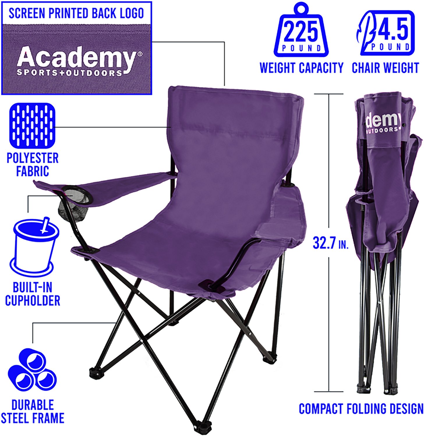 Academy Sports + Outdoors Logo Armchair - view number 5