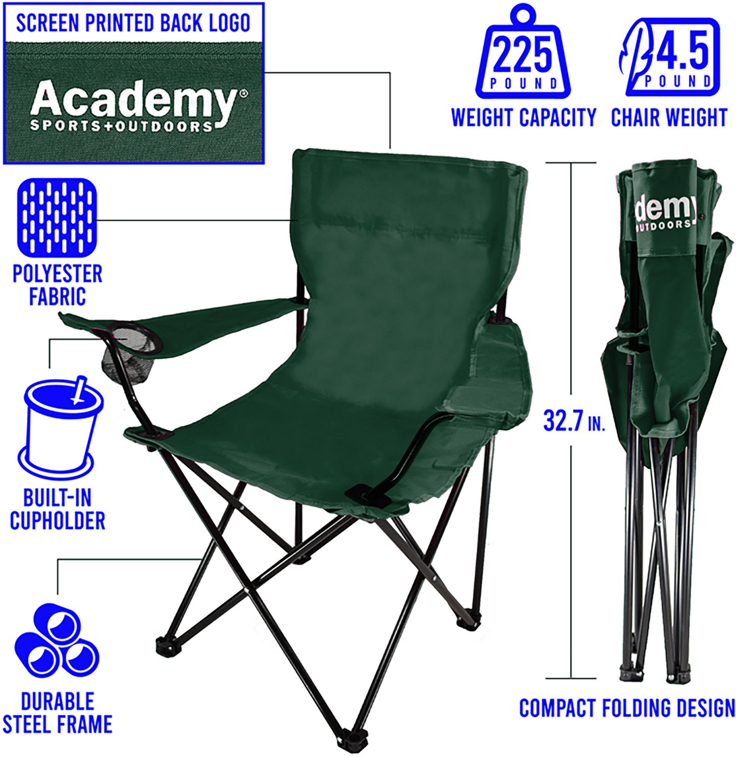 Academy Sports + Outdoors Logo Armchair - view number 5