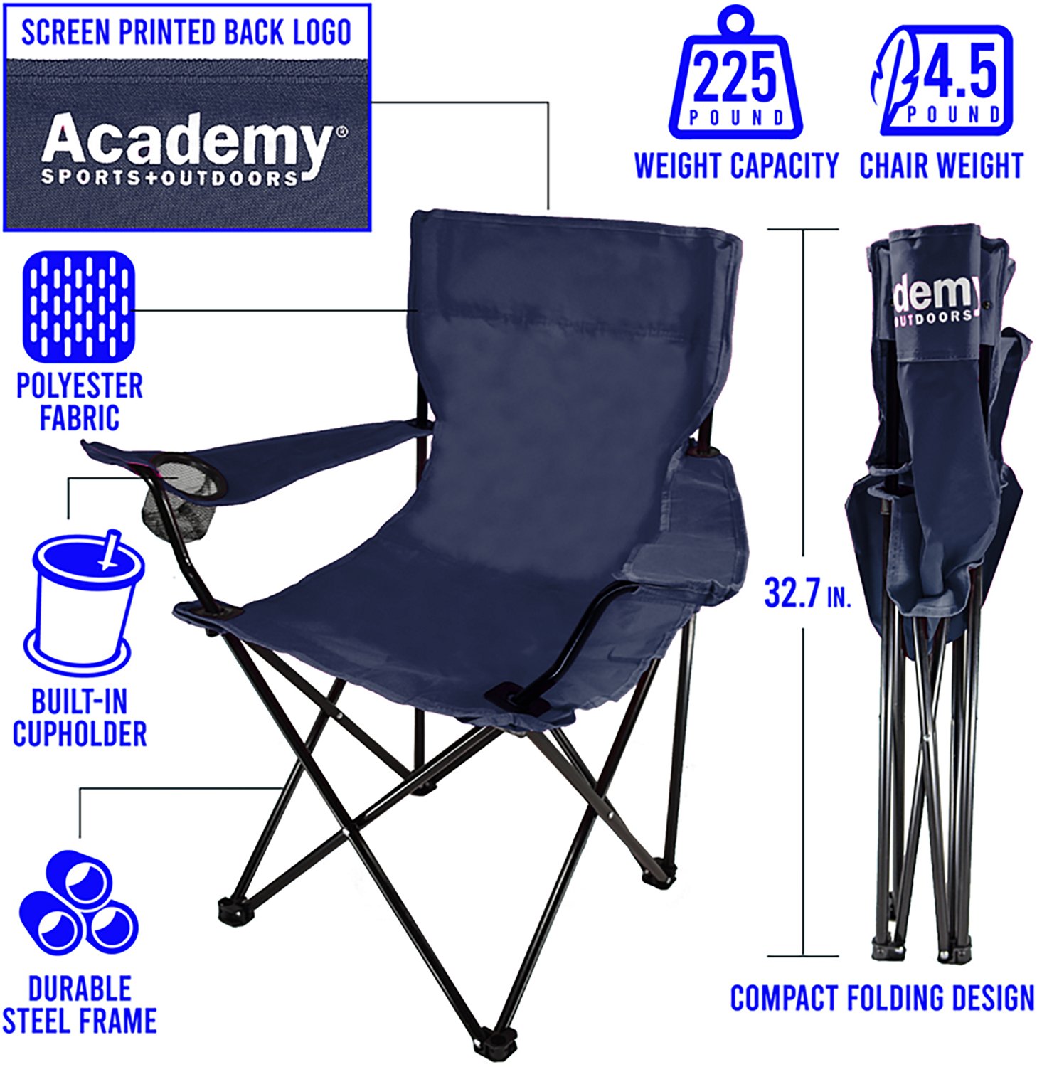 Academy Sports + Outdoors Logo Armchair - view number 4