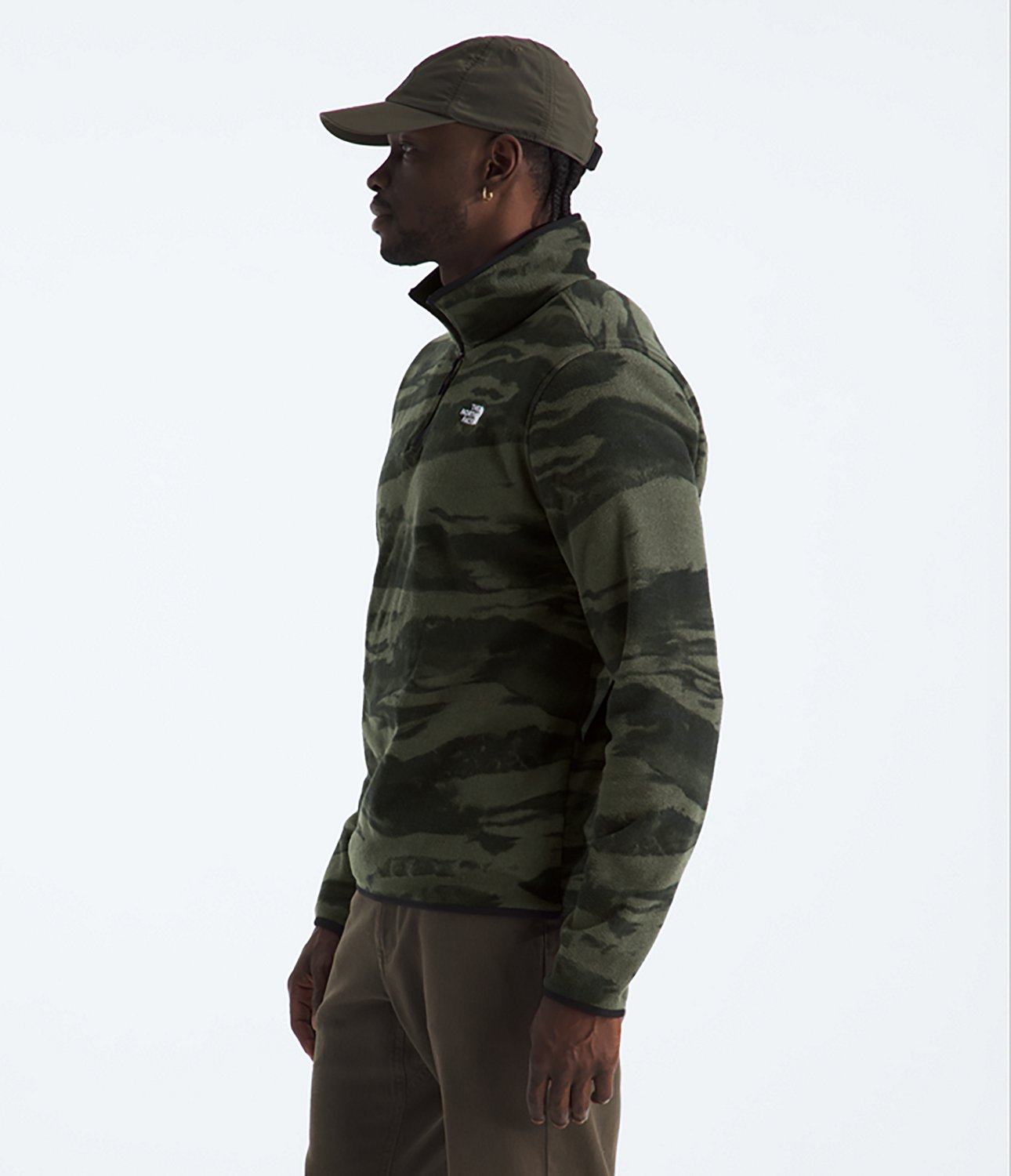 The North Face Men's Glacier Fleece Printed 1/4-Zip Jacket - view number 3