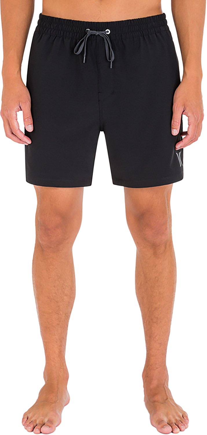 Hurley Men's One And Only Solid Volley Shorts 17 in.