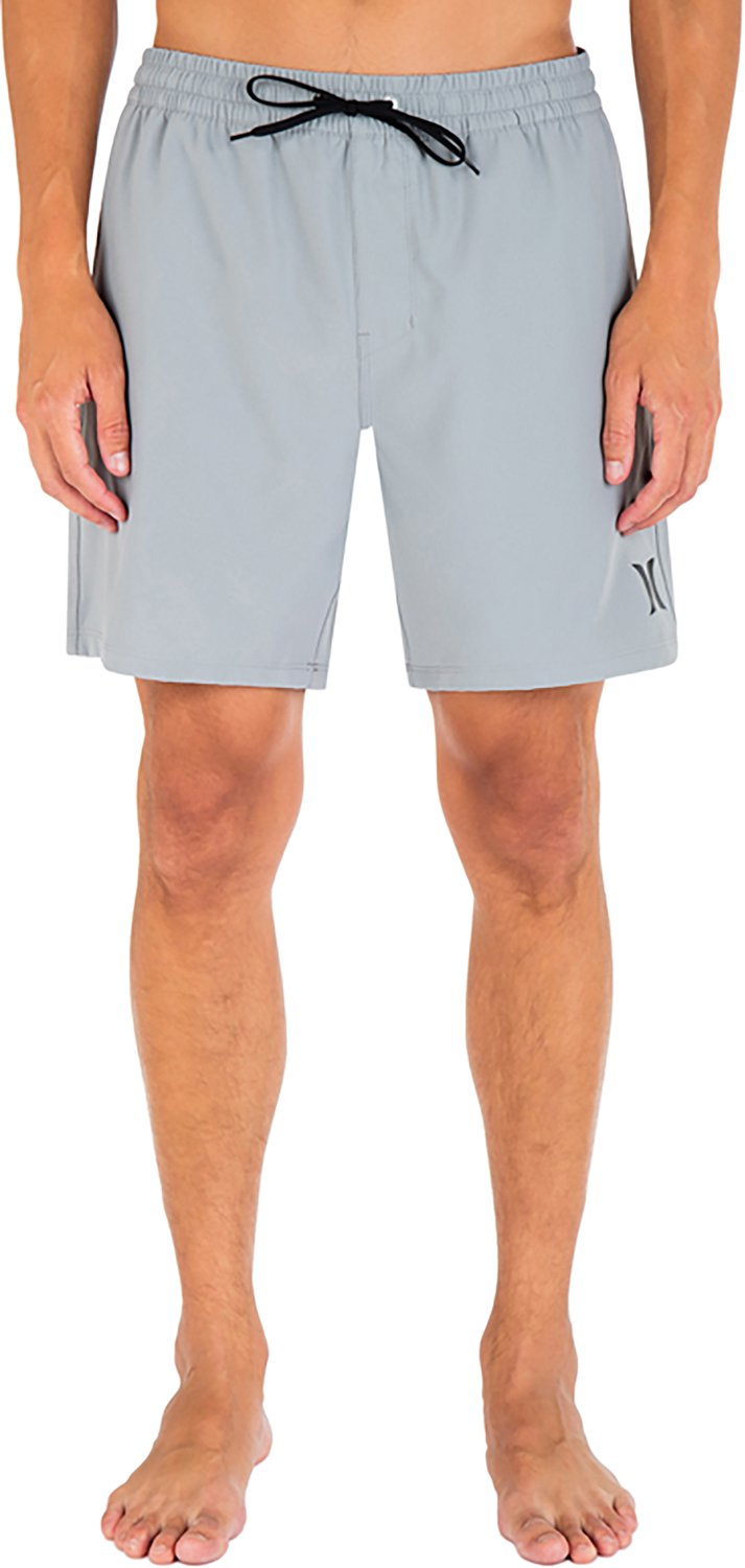 Hurley Men's One And Only Solid Volley Shorts 17 in.