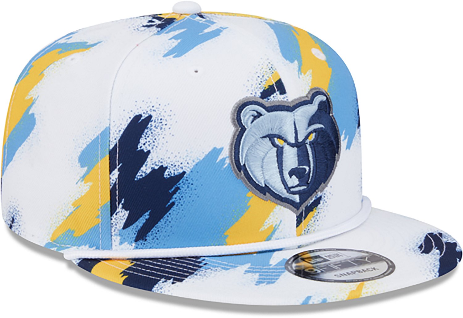 New Era Men's Grizzlies Paint 9FIFTY Cap - view number 3