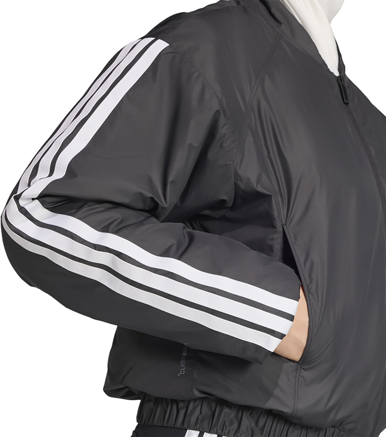 adidas Women's Essential 3-Stripes Insulated Bomber Jacket - view number 3