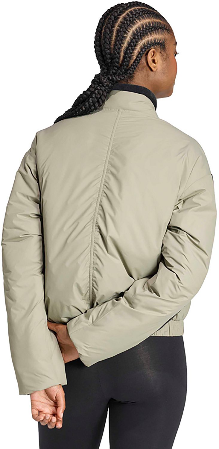 adidas Women's Essential 3-Stripes Insulated Bomber Jacket - view number 2
